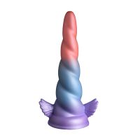 XR Brands Dream Rider - Silikonedildo - Flerfarvet