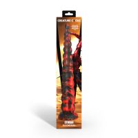 XR Brands Stinger - Silikonedildo - Rød/Sort, billede 5