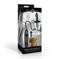 XR Brands Rosebud Driller Deluxe Set - Vibrerende rosebud-pumpe i silikon - Gjennomsiktig, bilde 3
