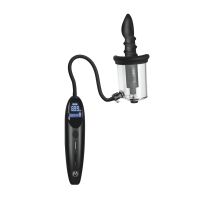 XR Brands Rosebud Driller Deluxe Set - Vibrerende rosebud-pumpe i silikon - Gjennomsiktig, bilde 2