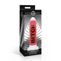 XR Brands BITCH - Silikonidildo - Punainen, kuva 2