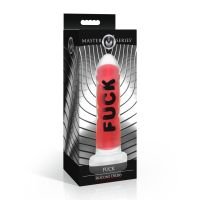 XR Brands FUCK - Dildo in Silicone - Rosso, immagine 4
