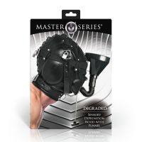 XR Brands Degraded - Cagoule de privation sensorielle avec entonnoir - Noir, photo 4