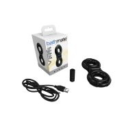 Bathmate Vibe - Eight - Vibrerende penisring - Sort, billede 2