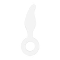 Chrystalino Gripper - Glassdildo med ring