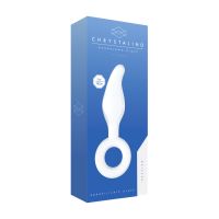 Chrystalino Gripper - Glassdildo med ring, bilde 4