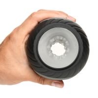 Curve Toys Värisevä ja puristava masturbaattori - 10X - Musta, kuva 5