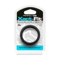 PerfectFitBrand #16 Xact-Fit - Penisring 2-pack, bild 2