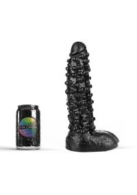 All Black Dark Crystal Dildo - 26,5 cm, Svart, bilde 2