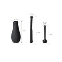 PerfectFitBrand Ergoflo Director - Anal Shower - Black, picture 4