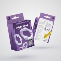 Crushious Triple Bead - Set di Cockring - Trasparente, immagine 6
