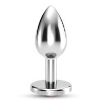 Crushious Bijou - Analplugg med smycke - Medium - Röd, bild 3
