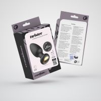 Crushious Twister - Rotating Anal Plug with Remote Control - Black, picture 6