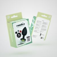 Crushious Camileo - Anal Plug with Four Interchangeable Jewels - Medium - Black, picture 5