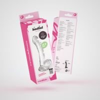 Crushious Hudini - Flexibel analdildo i jelly - 17,5 cm - Transparent, bild 5