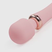 Crushious Jinx Dual Wand-vibrator med opvarmning - Rose Pink, billede 3