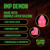 Fiction Cocks Imp Demon - Gode en silicone - Rouge, photo 7