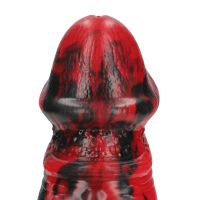 Fiction Cocks Dark Lycan Spawn - Silicone Dildo - Red/Black, picture 5