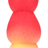 Fiction Cocks Whipped Berry - Silicone Butt Plug - Red/Yellow, picture 4