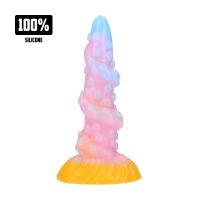 Fiction Cocks Rainbow Kraken - Buttplug i silikone - Regnbue
