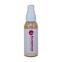 HOT Oral Optimizer - Deepthroat-geeli - Mansikka - 50 ml