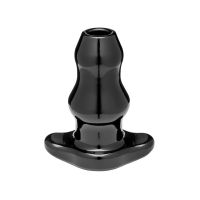PerfectFitBrand Double Tunnel Plug - Ontto anaalitappi - M - Musta