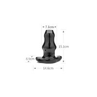 PerfectFitBrand Double Tunnel Plug - Pusty korek analny - L, zdjęcie 3