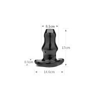 PerfectFitBrand Double Tunnel Plug - Plug anal creux - XL - Transparent, photo 3