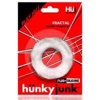 Hunkyjunk Fractal - pierścień erekcyjny taktylny - Clear Ice, zdjęcie 2