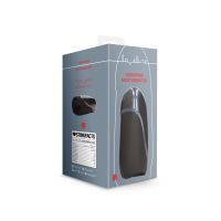 Loveline Vibrating Masturbator Sleeve - Liquorice Black, picture 2