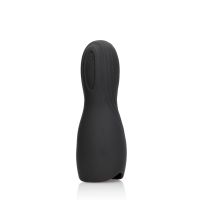 Loveline Guaina Masturbatore Vibrante - Nero Liquirizia, immagine 3