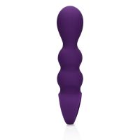 Loveline Dråbeformet Anal Vibrator - Klar Lilla, billede 6