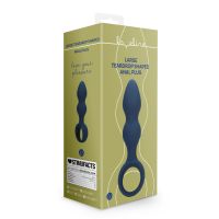 Loveline Korek analny w kształcie łzy - Large - Bałtycki błękit, zdjęcie 5