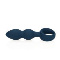 Loveline Korek analny w kształcie łzy - Large - Bałtycki błękit, zdjęcie 4