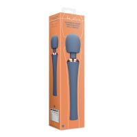 Loveline Mocny wibrator wand ze stałą rączką - Blue Nova, zdjęcie 5