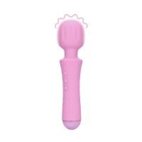 Loveline Petit vibromasseur wand - Fuchsia exotique