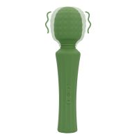 Loveline Varinha Vibratória Massajadora Potente com Pega Fixa - Green Mumba