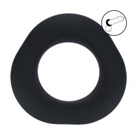 Levelz Ergo Liquid Silicone Cockring - Black