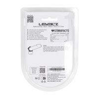 Levelz Cockring in Silicone con Perline - M - 35mm - Nero, immagine 3