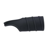 Levelz Cockring em Silicone com Manga Canelada - Preto, imagem 4