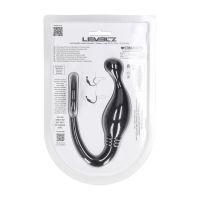 Levelz Cockring in Silicone con Stimolatore Prostatico - L - Nero, immagine 3