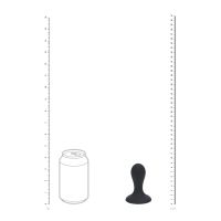Levelz Single Rattle Plug Anale in Silicone Liquido - S - Nero, immagine 4