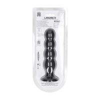 Levelz Quad Rattle Plug anal en silicone liquide - XL - Noir, photo 3