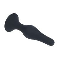 Levelz Plug Anal Fino em Silicone - L - Preto, imagem 2