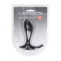Levelz Single Ripple Massaggiatore Prostatico in Silicone - Nero, immagine 5