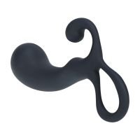 Levelz Bulb with Loop Prostatamassager i silikone - S - Sort, billede 2
