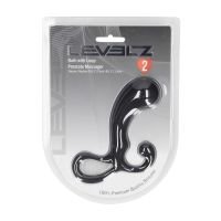 Levelz Prostatastimulator med kulformat huvud och ögla i silikon - M - Svart, bild 4