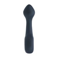 Levelz Wibrujący silikonowy masażer prostaty Bulb z pętlą - Czarny, zdjęcie 2