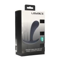 Levelz Vibrerende analplug til prostata i silikone - M - Sort, billede 5