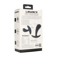 Levelz Vibrerende analplug til prostata i silikone - M - Sort, billede 6